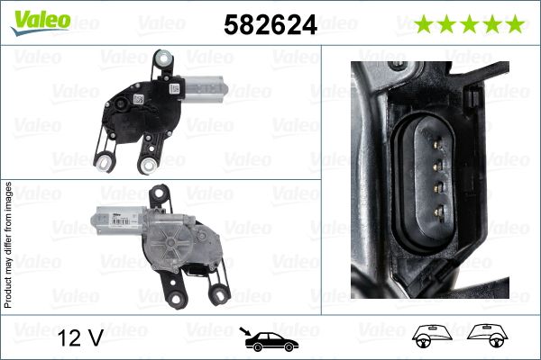 VALEO Wischermotor (582624) Thumbnail